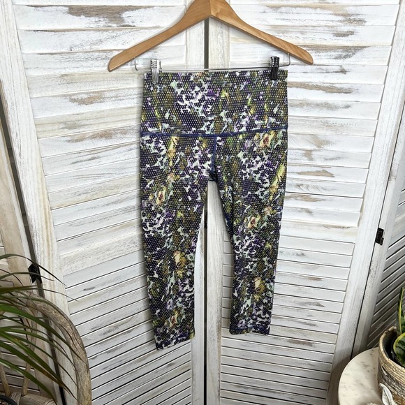 LULULEMON Women's Iris Wunder Under Crop Legging Luxtreme Activewear Multicolor - Picture 4 of 12